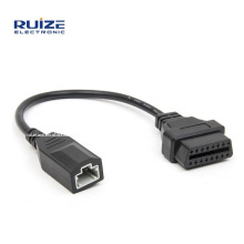 3PIN Compatible To 16PIN OBD2 Connector Cable Support Diagnostic Tool Connecting